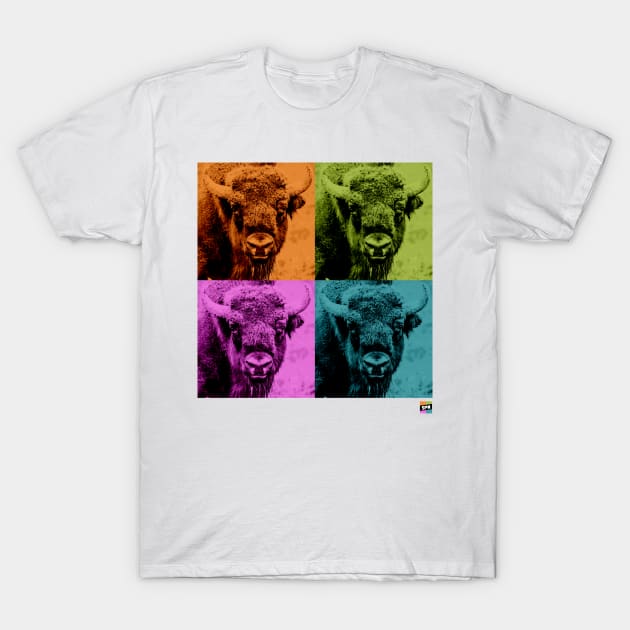 SPM Buffalo (Bison) T-Shirt by Set Piece Menu Podcast